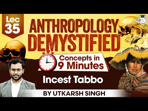 UPSC Anthropology Optional | Lec 35: Incest Tabbo | UPSC Mains | StudyIQ IAS