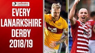 Motherwell v Hamilton | This Season’s Lanarkshire Derby Highlights | Ladbrokes Premiership