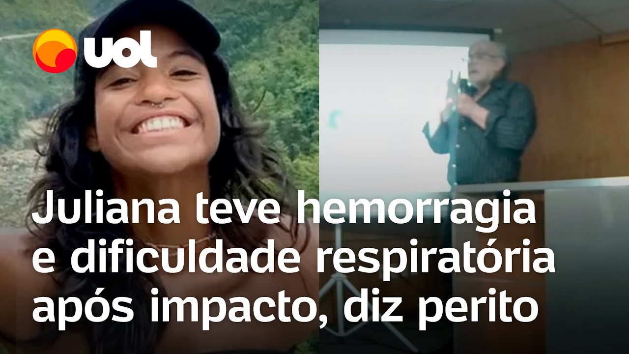 Juliana Marins morreu cerca de 10 minutos após 2ª queda e teve hemorragia após impacto diz perito