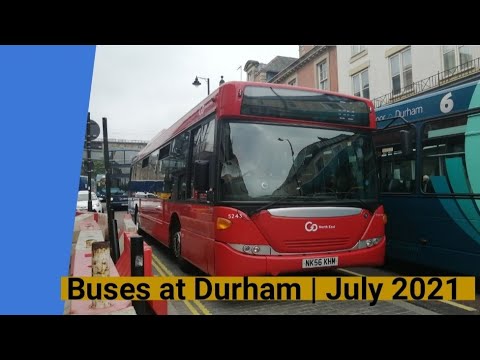 Buses at Durham | July 2021