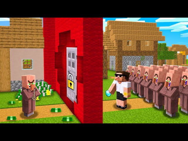 This Evil Villager Kicked Out all the Villager in Minecraft..