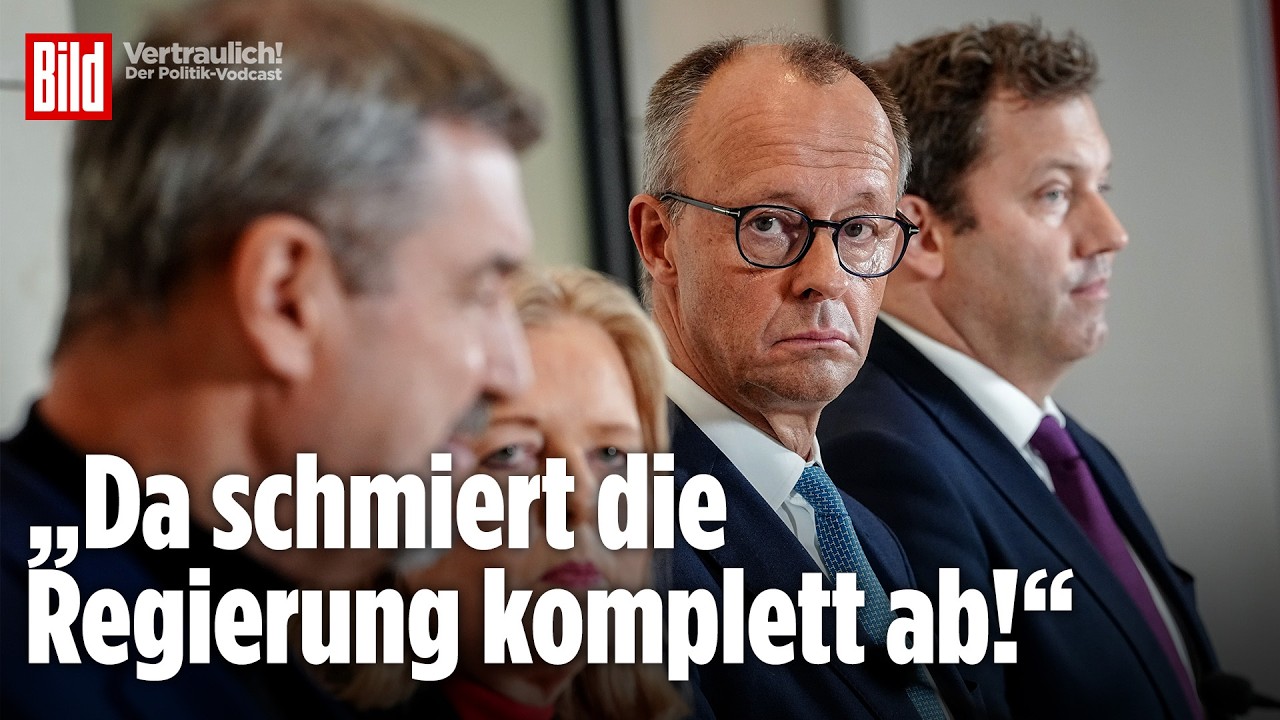 Umfrage-Knaller: „Da schmiert die Bundesregierung komplett ab!“ | Vertraulich-Clips