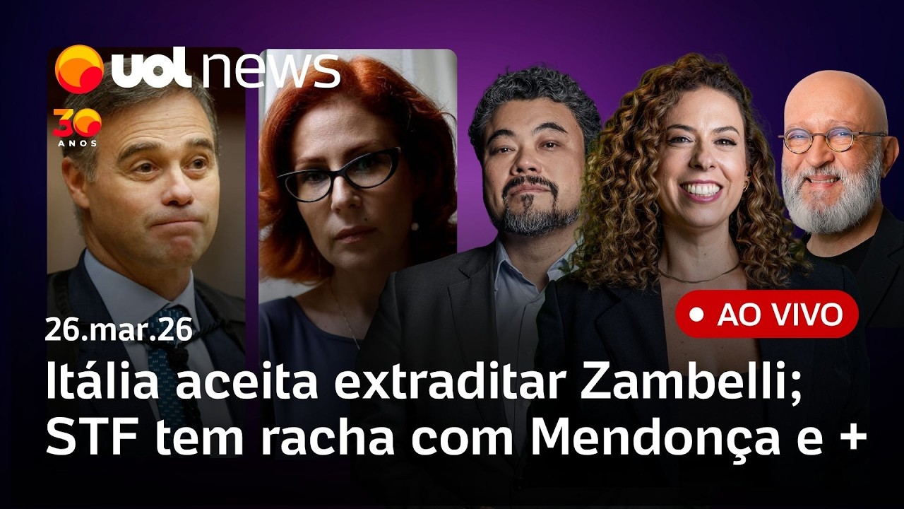 STF chega rachado a julgamento de CPMI do INSS; Zema ao vivo; Irã x Israel e EUA e+ notícias ao vivo