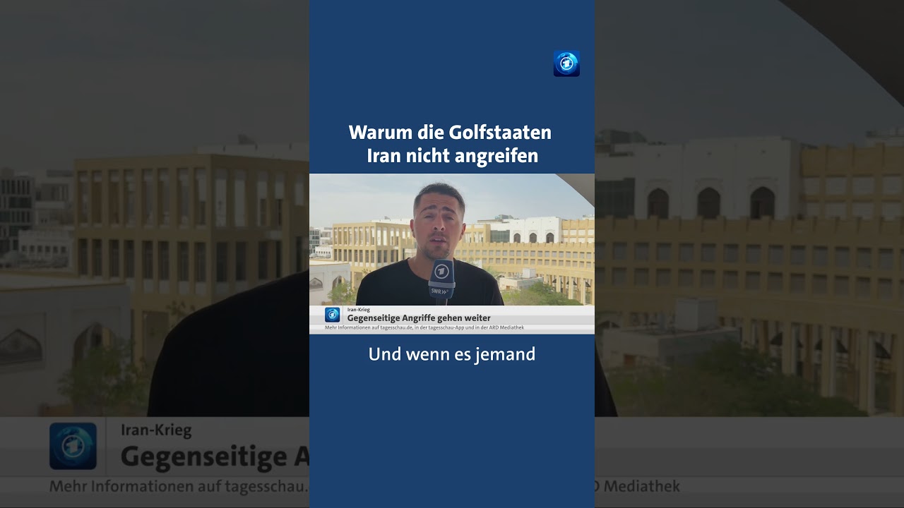 Die Golfstaaten halten sich mit Gegenangriffen auf Iran zurück. nahost nachrichten tagesschau