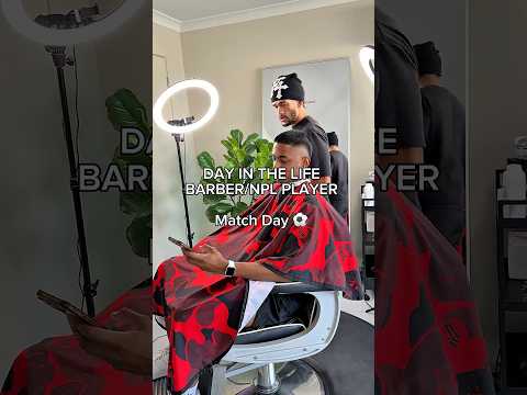Match Day DITL 💫 #melbournebarber #barber #nplvic