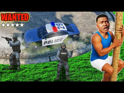 24 Órára A Legkörözöttebb BŰNÖZŐVÉ Váltam a GTA 5 ben!😱