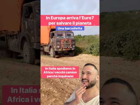 In Europa arriva l’Euro7 mentre noi spediamo i vecchi Fiat Diesel in Africa 🆘!