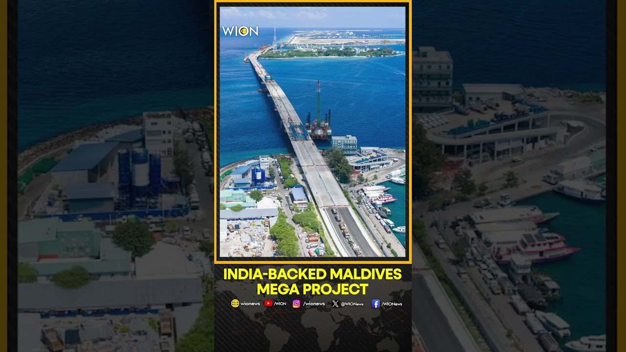 India-Backed Maldives Mega Project Hits Major Milestone | Malé-Villingili Bridge Link Installed