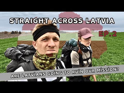 Dogs, Locals and Apples - Straight Across LATVIA Ep.2