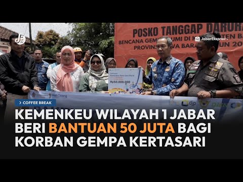 Kemenkeu Wilayah Jabar Salurkan Bantuan Rp50 Juta untuk Korban Gempa Kertasari