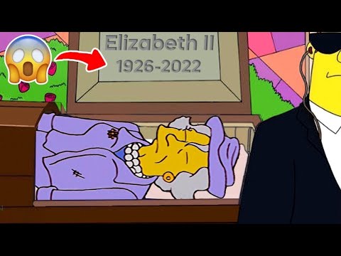 The Simpsons, Kraliçe II. Elizabeth'in Ne Zaman Öleceğini Yıllar Önce Söylemişti!!