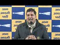 LIVE: AAP Leader Saurabh Bhardwaj Addresses PC | BJP | CM Rekha Gupta | Delhi