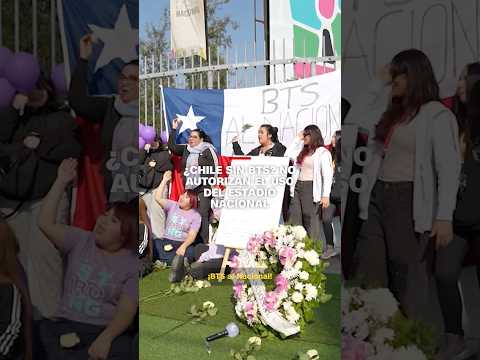 ¿Chile sin BTS? No autorizan el uso del Estadio Nacional