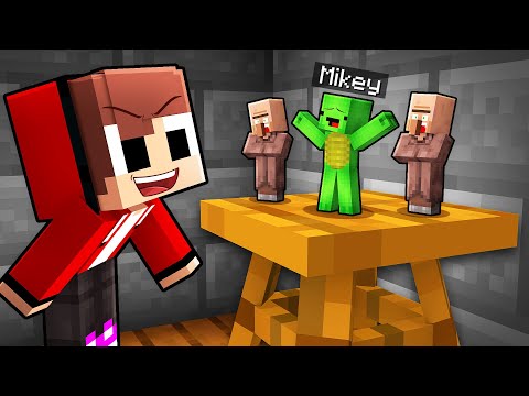 JJ Became a Baby to Troll Mikey in Minecraft (Maizen)