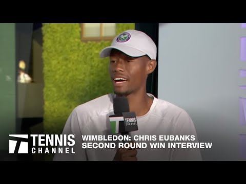 Chris Eubanks Shares the Keys to Recent Success | 2023 Wimbledon Second Round Win Interview