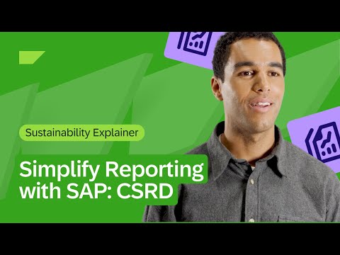 How SAP Can Help Businesses Meet The EU Corporate Sustainability Reporting Directive