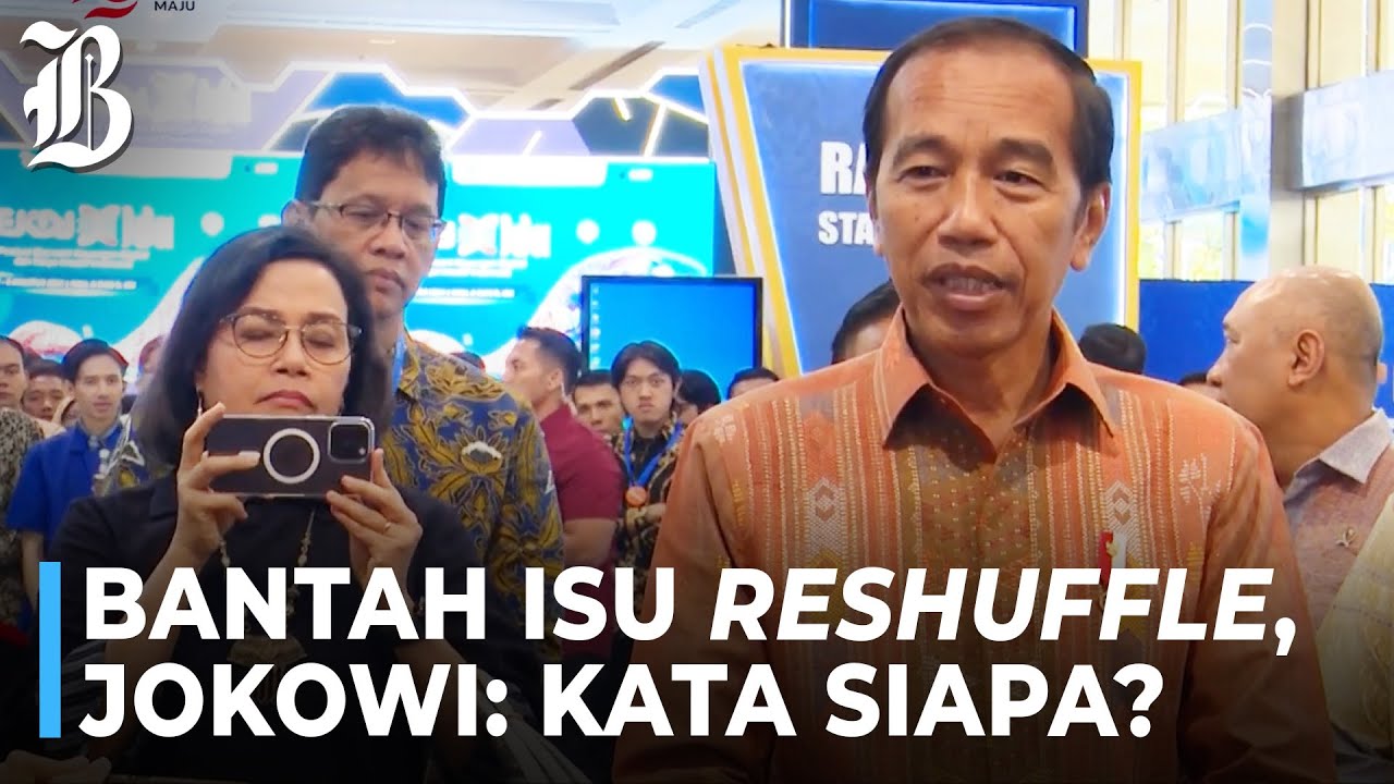 Jokowi Tanggapi Isu Reshuffle, Reaksi Sri Mulyani Mengejutkan
