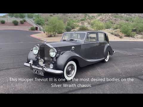 video 1953 Rolls-Royce Silver Wraith Hooper Teviot III Limousine