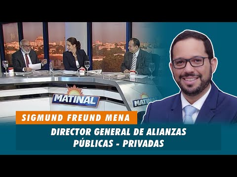 Sigmund Freund Mena, Director general de alianzas públicas - privadas | Matinal