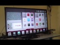 Mini Review Smart TV LG 42LN5700 rodando MKV/DTS