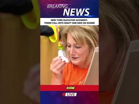 NEW YORK ELEVATOR ACCIDENT: THREE FALL INTO SHAFT, ONE DIES ON SCENE! #Elevator maintenance