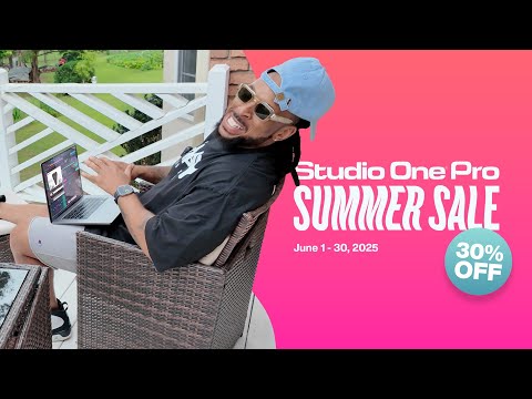 The Summer Sale is Here: Save 30% on Studio One Pro! | PreSonus