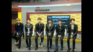 120918.EXO-K 做客新浪网络首聊 Sina Live Chat