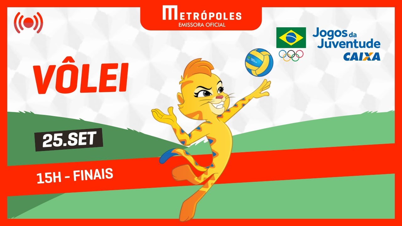 JOGOS DA JUVENTUDE 2025 – FINAIS VÔLEI – 25.09.25