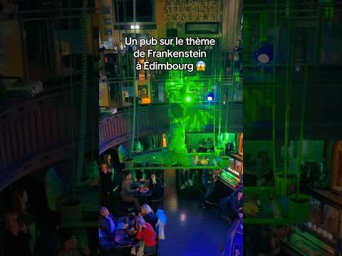 Ce pub inspiré de Frankenstein est totalement fou 😱🍺 #shorts #frankenstein