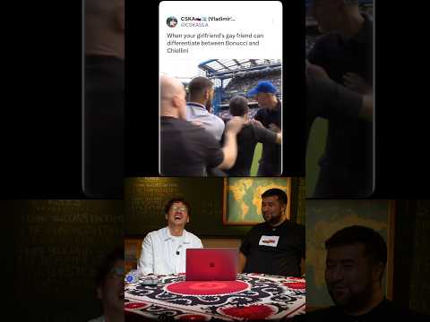 Bonucci va Chiellinini farqaly oladigan yigit unsay bo'lishi mumkin emas! #teacherazam #bekipedia