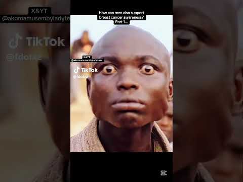 Akomamusembyladytesa interacts with people on breast cancer #viral #breastcancerawareness #like