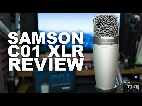 video Samson C01 – Large Diaphragm Cardioid Condenser Microphone