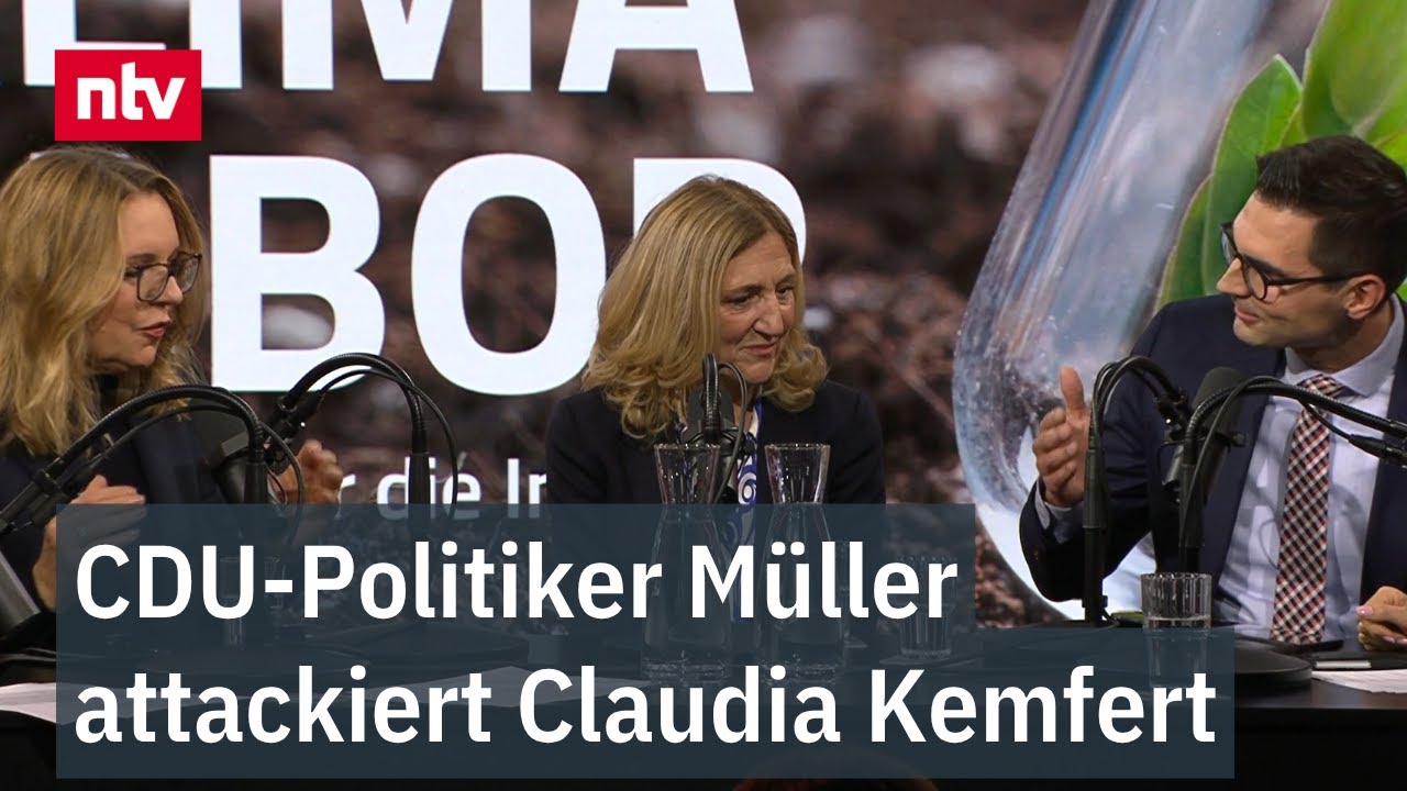 CDU-Politiker Müller attackiert Claudia Kemfert: Hitzige Industriedebatte bei ntv