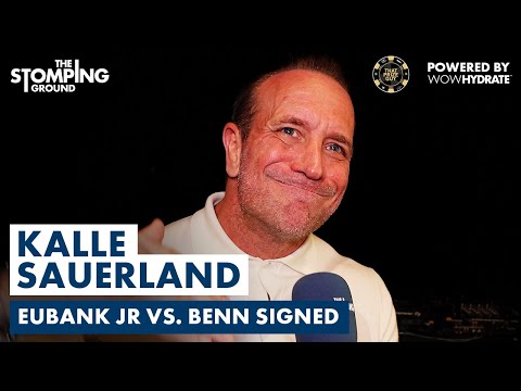 “CUT THE SH*T!” – Kalle Sauerland HONEST On Eubank Jr vs. Benn SIGNED & Tyson Fury Retirement