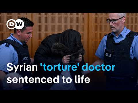 Syrian doctor jailed for life in Germany for war crimes | DW News