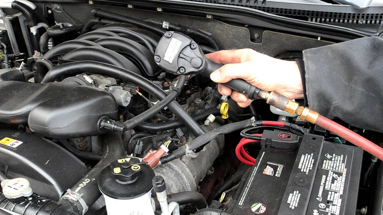 Ford spark plug removal procedure #6