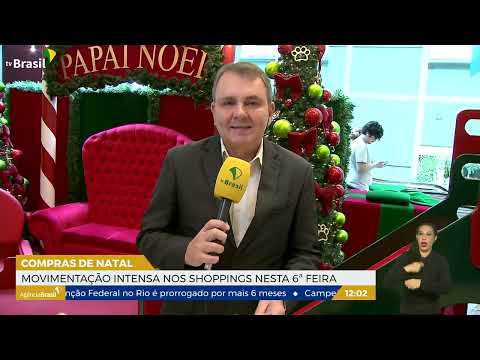 RJ | Movimentação intensa nos shoppings do Rio