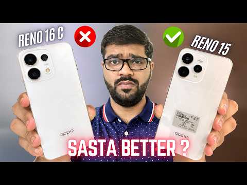 Oppo Reno 16c Vs Oppo Reno 15 *Full Comparison* | CAMERA TEST !