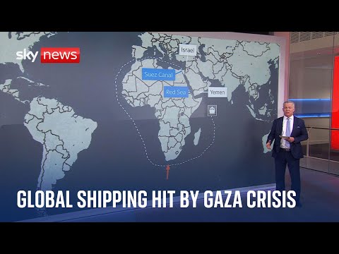 How an Iranian proxy is disrupting world shipping | Israel-Hamas war