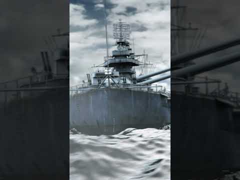 This is how USS Texas supported the Normandy landings #shorts