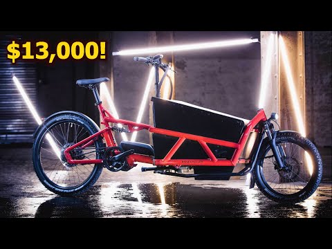 000 Electric Urban Perfection // RIESE AND MÜLLER Minivan of electric bikes!