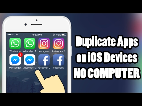 How to duplicate APPS on iOS 10 - iOS 10.3.3 - without a ... - 480 x 360 jpeg 67kB