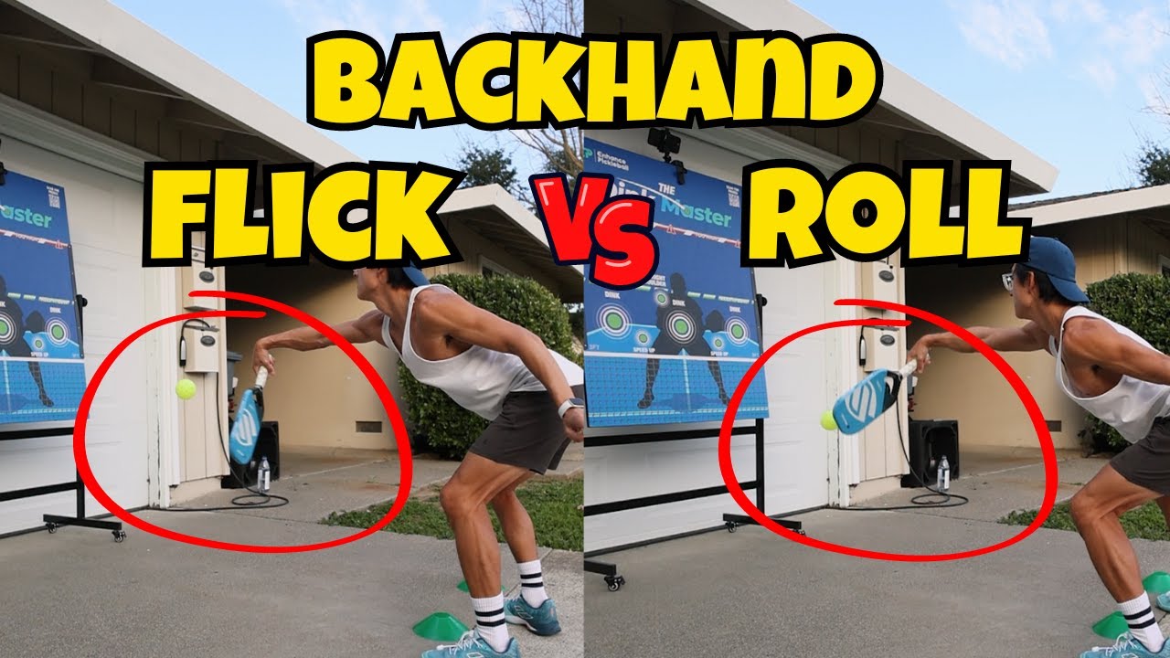 Backhand FLICK vs Backhand ROLL | What's the Difference and How to Practice Both