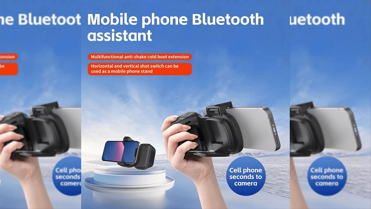 Pratinjau video produk HIHI Holder HP Gimbal Stabilizer Handheld with Selfie TikTok Remote - K01