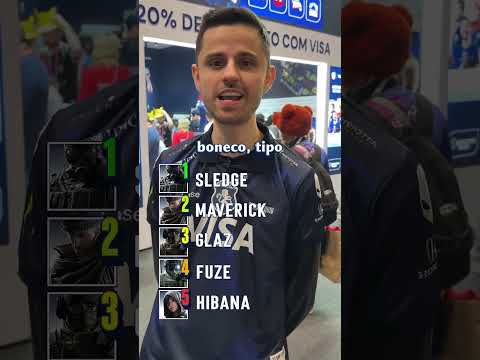 RAZAH RANQUEANDO OS OPERADORES DO RAINBOW SIX SIEGE!