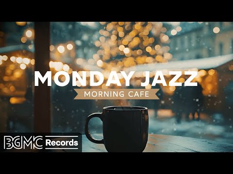 MONDAY JAZZ: Christmas Bossa Nova ☕ Cozy Winter Morning Cafe BGM for Work & Study