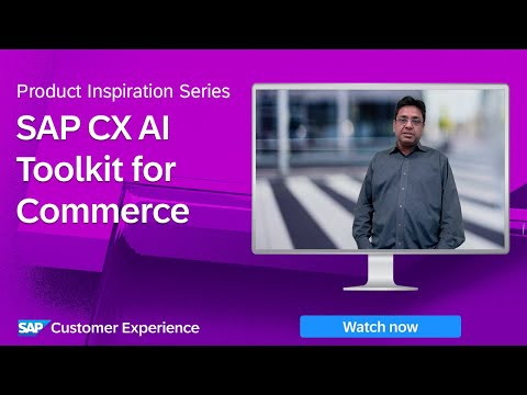 SAP CX AI Toolkit for Commerce + DEMOS