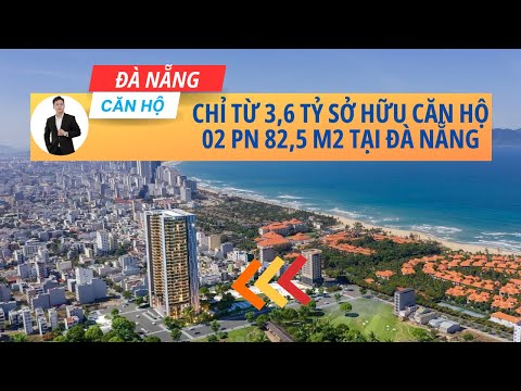 Bán căn hộ Đà Nẵng 2 PN 82,5 m2 sát biển Mỹ Khê chiết khấu đến 20 % duy nhất trong tháng 9