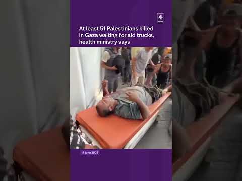 At least 51 Palestinians killed in Gaza waiting for aid trucks, health ministry says