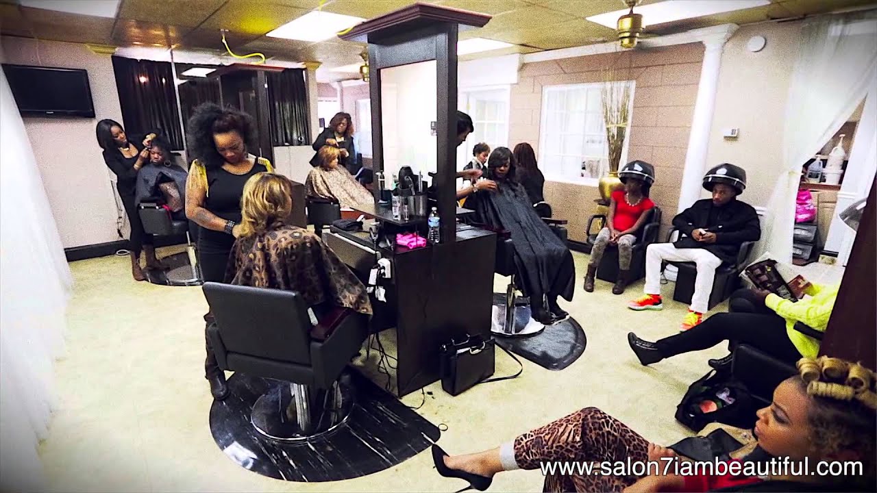 Top Hairstylist Clinton Best Cut And Styling Weaving And Extensions Color Black Hair Salon 7